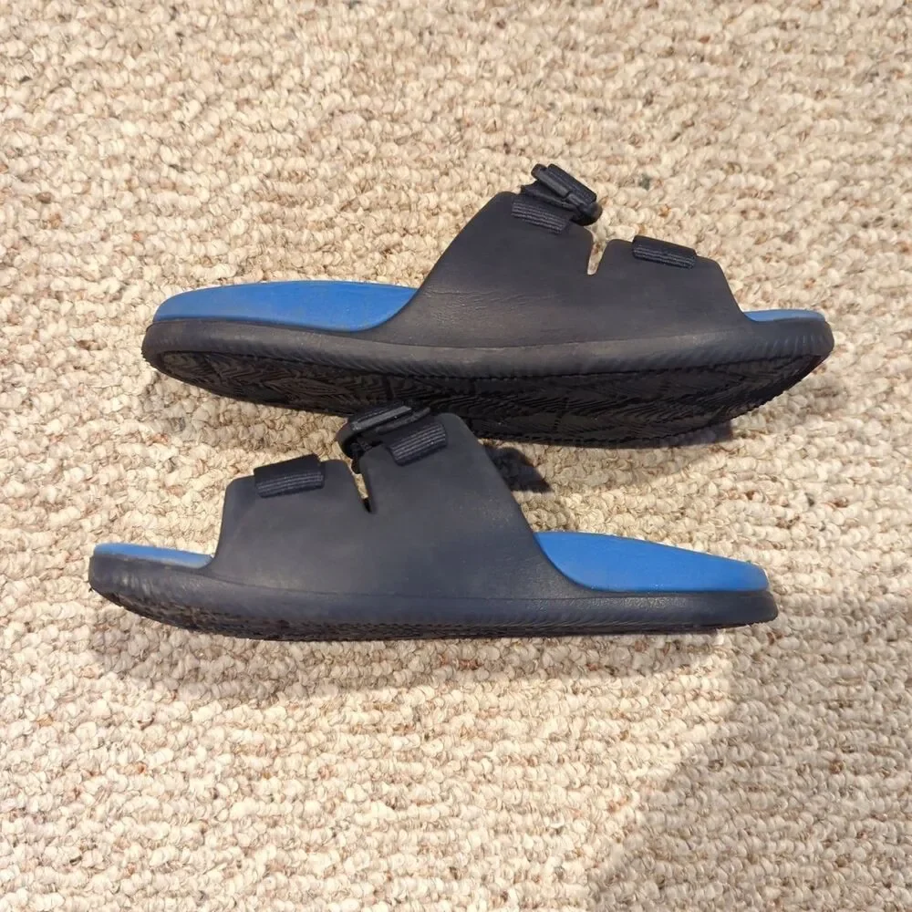 Chaco Chillos Sport Sandals Kids Youth 3 Blue Strappy Outdoor Hiking